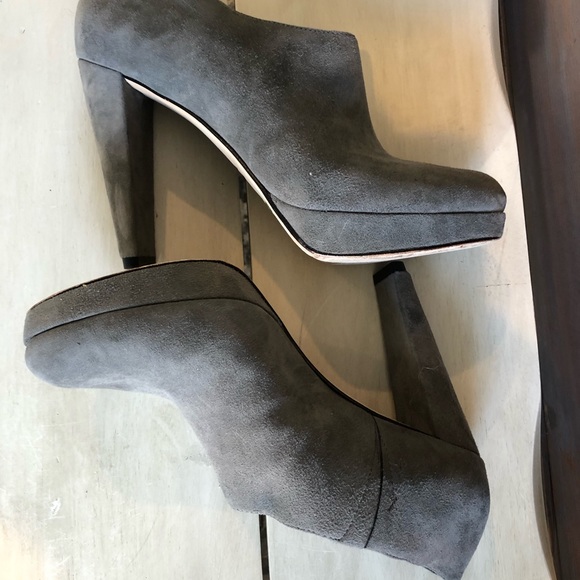 Cole Haan … platform heel suede ankle boots - Picture 13 of 16